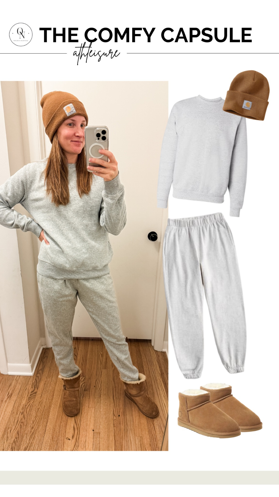 The comfy capsule // Athleisure capsule wardrobe // winter outfits // matching sets 

Wearing a mens M for a loose fit and dyer friendly size.

#LTKSeasonal