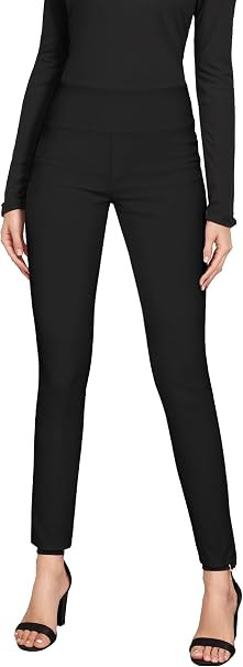 Hybrid & Company Women‘s Super Comfy Ultra Stretch with Full Elastic Waist Pull On Millennium T... | Amazon (US)