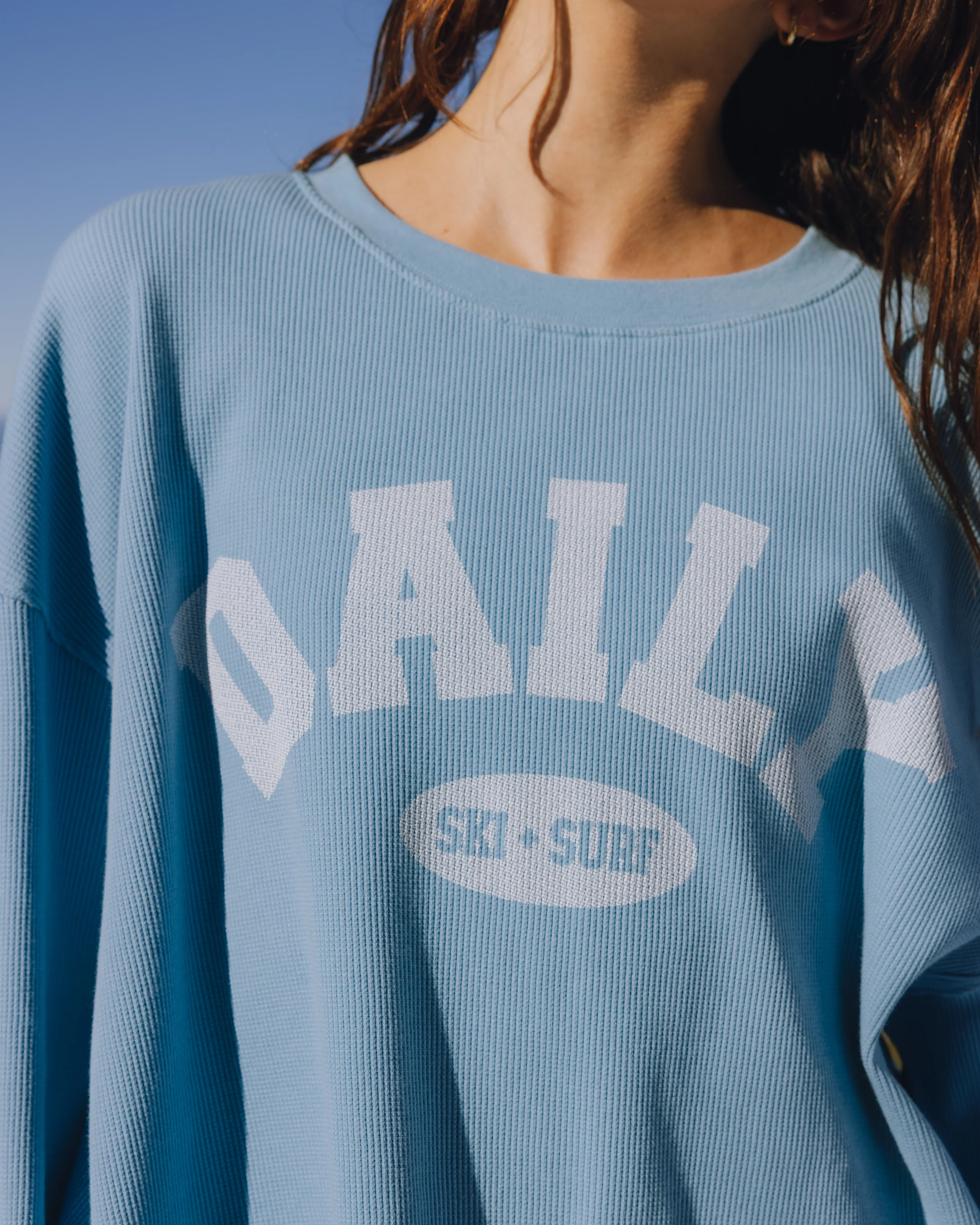 Oversized Daily Thermal - Malibu with Tofu | Daily Drills LLC