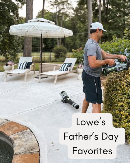 Lowe’s Home Improvement perfect Father’s Day gifts for Dad, Grandpa or any man in your life- my husband loves this rechargeable battery powered blower and hedge trimmer 🌳👔 they are best sellers for a reason! #fathersday #lowes #ad #lowespartner #present #gifts

#LTKMens #LTKGiftGuide #LTKHome