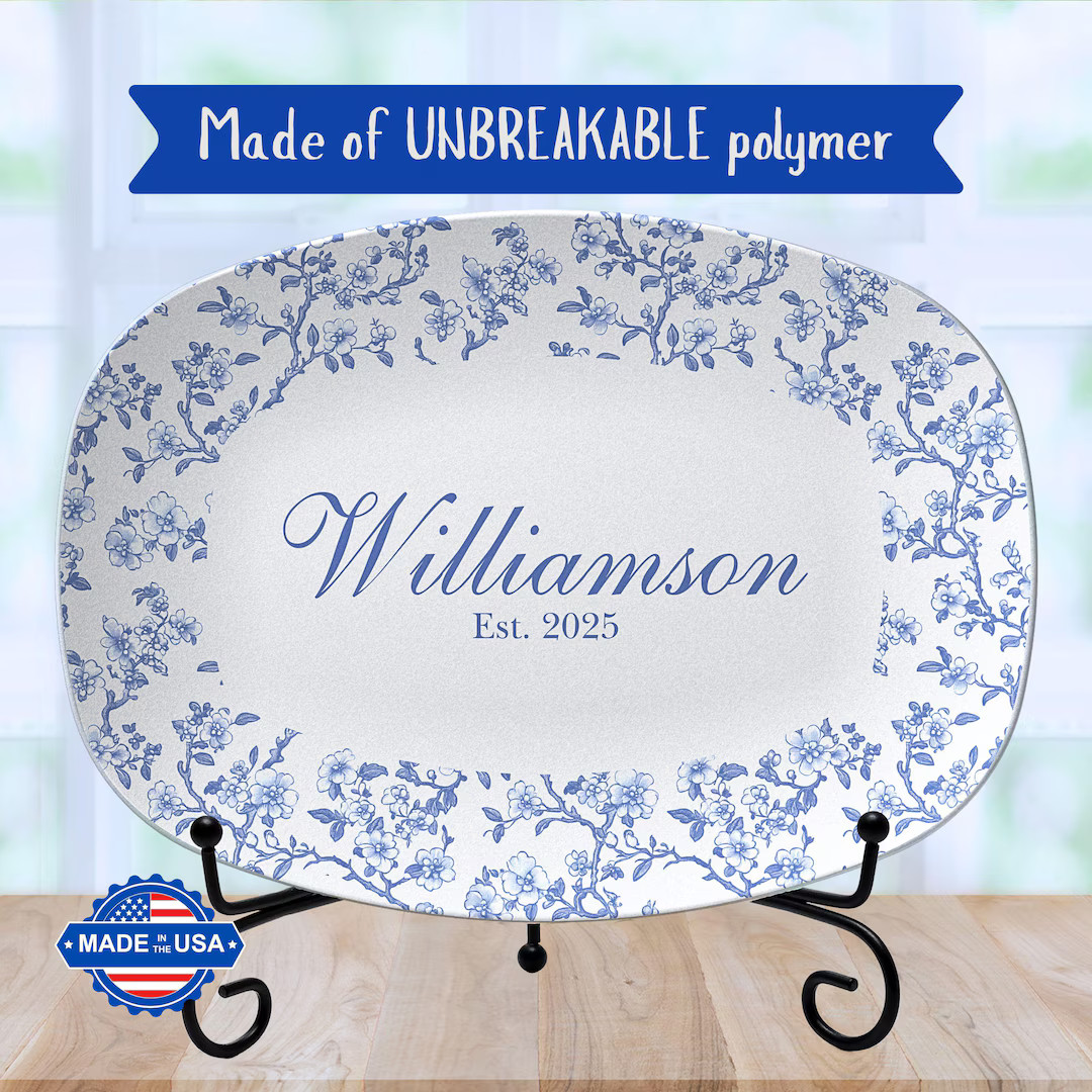 Custom Wedding Gift, Bridal Shower Gift, Anniversary Gift, Housewarming gift, Gift for bride Unbr... | Etsy (US)