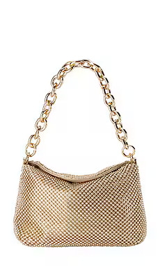 olga berg Skylar Ball Mesh Bag in Gold from Revolve.com | Revolve Clothing (Global)