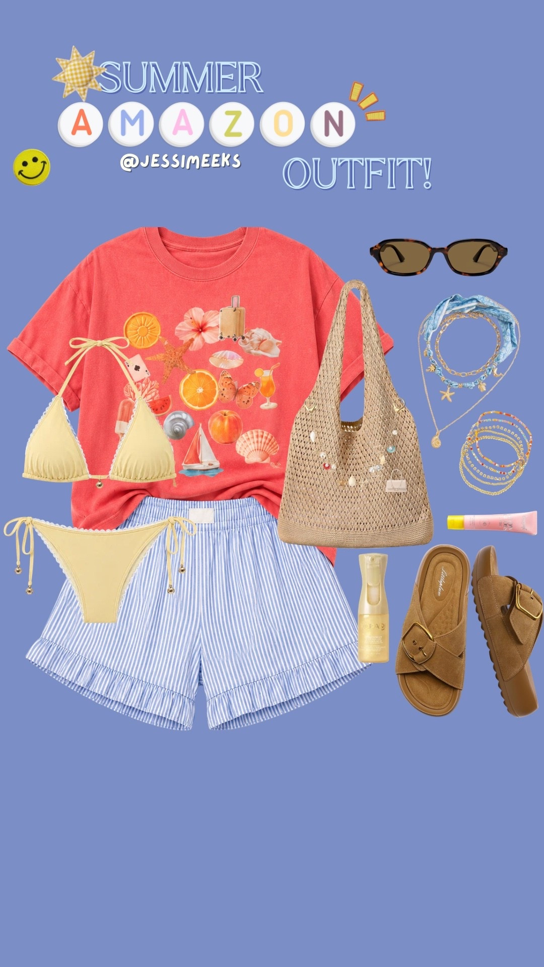 cute little summer amazon outfit!! 🌊🐚

#LTKgrwm #LTKootd #LTKSwim