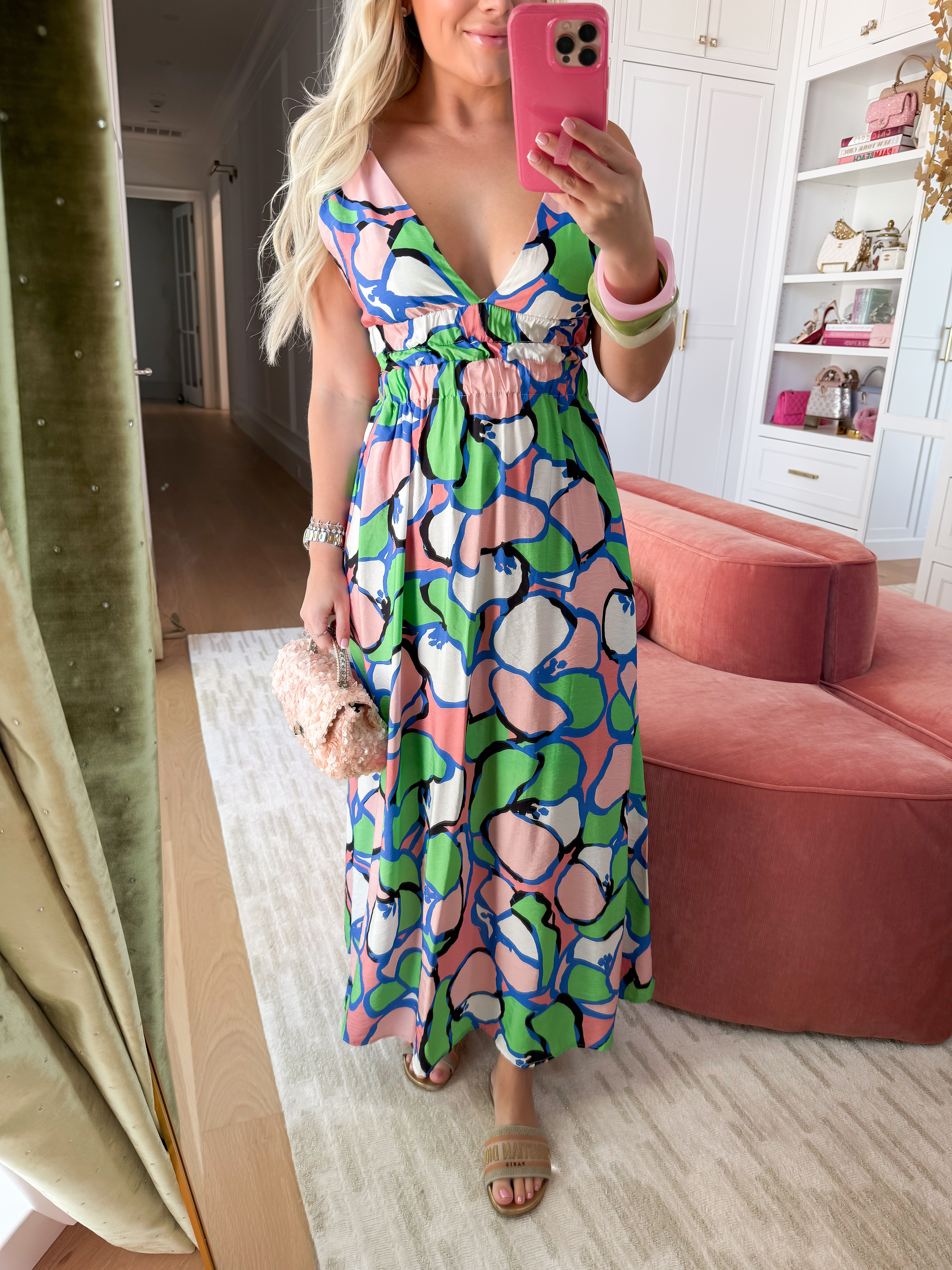 Printed maxi dress. So easy to throw on and go  

#LTKootd #LTKgrwm