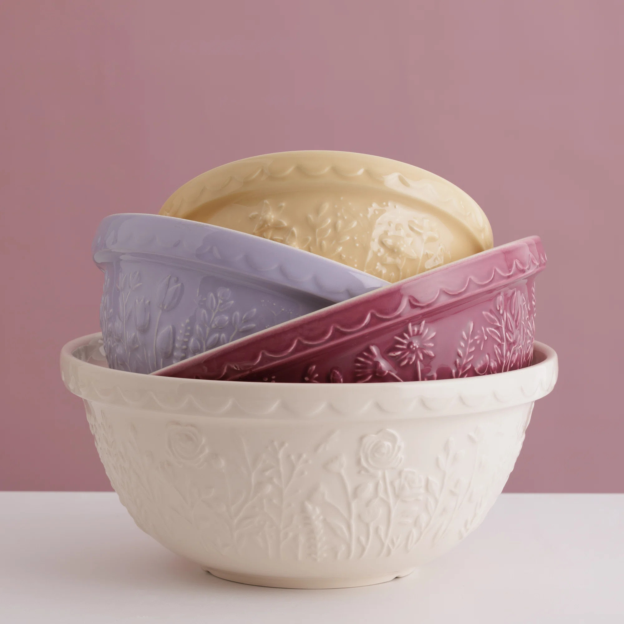 In The Meadow Mixing Bowls - Set Of 4 | Wayfair North America