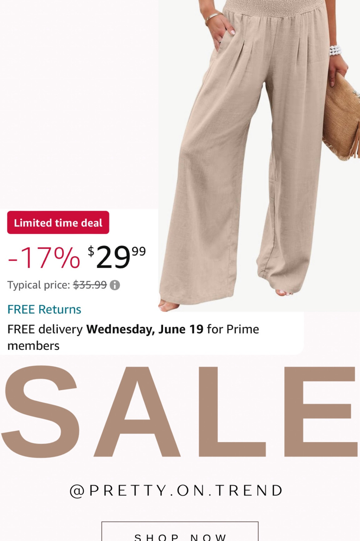 Summer pants 

#LTKOver40 #LTKSeasonal #LTKSaleAlert