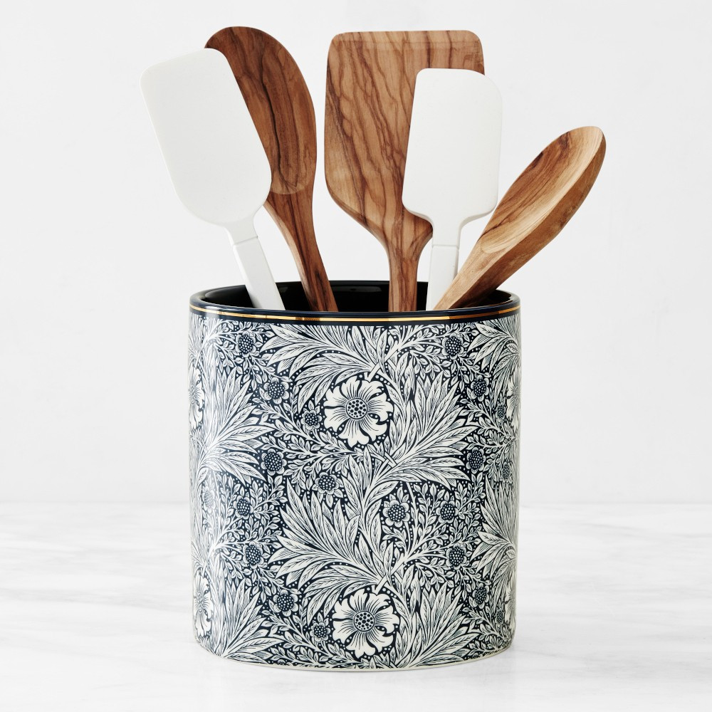Morris &amp; Co. x Williams Sonoma Bluebell Utensil Holder | Williams-Sonoma