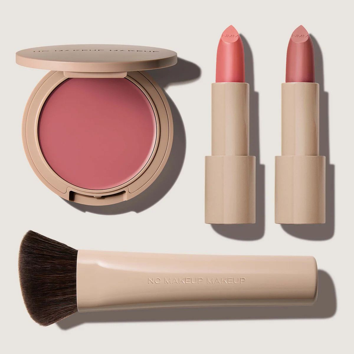 Lip + Cheek Holiday Gift Set - Pink | No Makeup Makeup