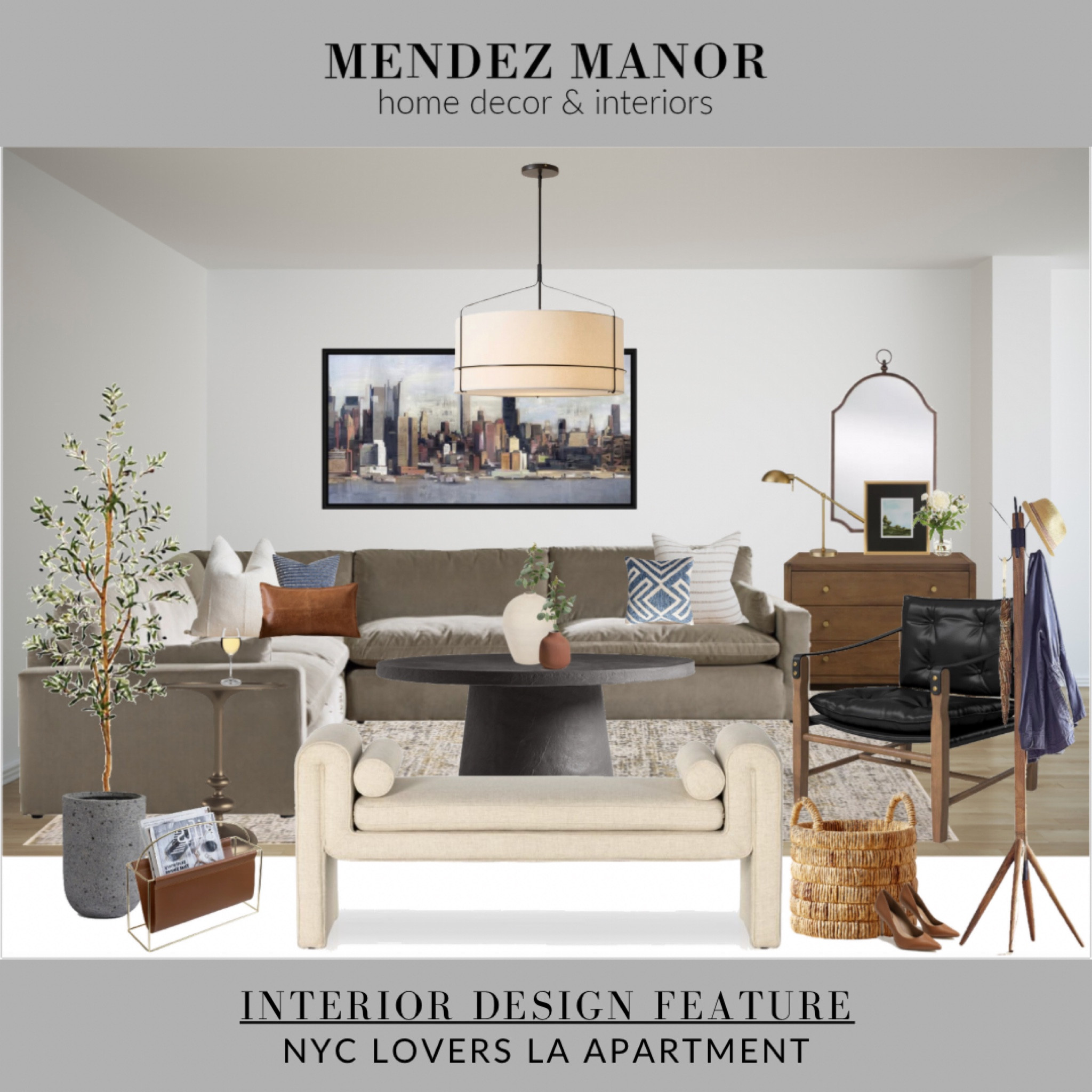 Excited to share this new living room design for our client who is moving from NYC to LA this month! 

The sectional from Ashley Home Stores is a great price! The Amber Lewis area rug is the same one I have in my dining room and is finally back in stock in the 8 x 11 size, color sand/multi! 👏🏻


#LTKHome #LTKStyleTip #LTKFindsUnder100