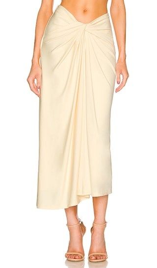 Liana Skirt in Butter | Revolve Clothing (Global)