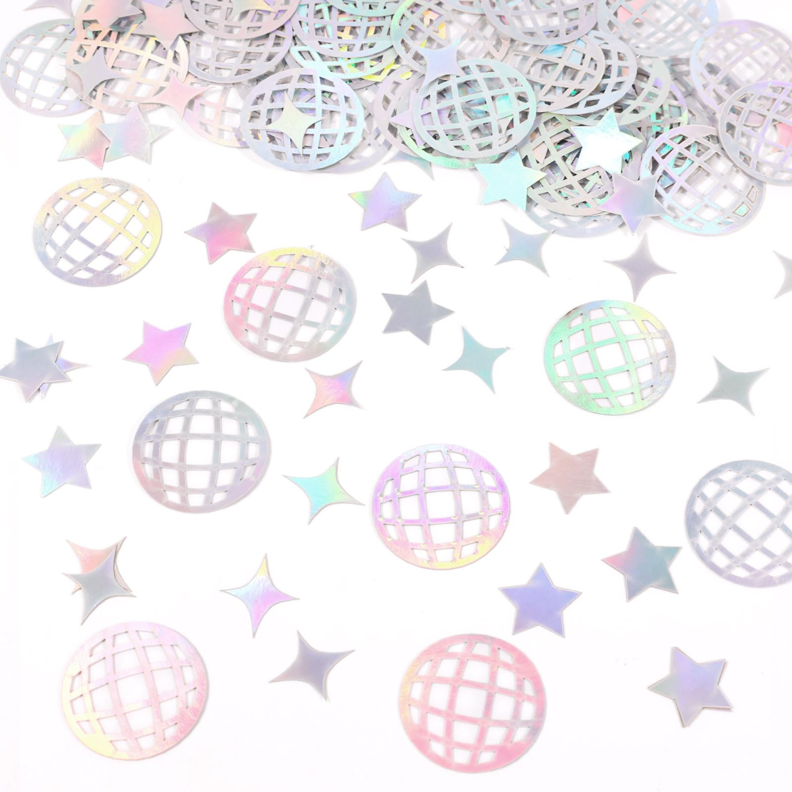 200 Pcs Disco Table Confetti, Disco Ball Party Confetti Star Confetti Glitter Disco Table Confett... | Amazon (CA)