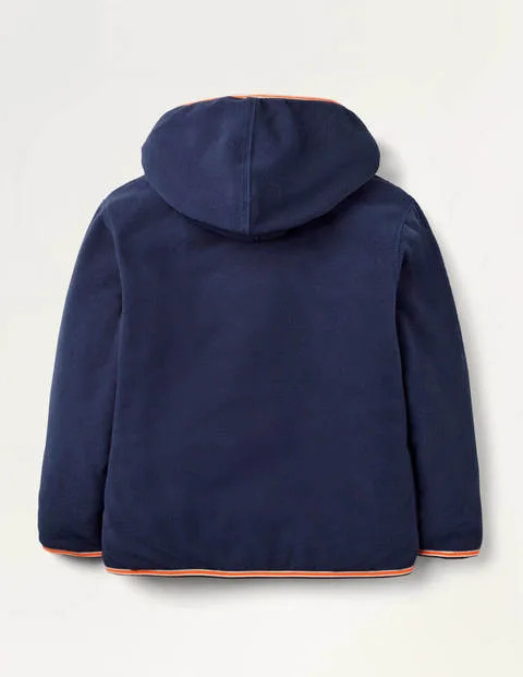 Cosy Reversible Zip-up Hoodie | Boden (US)