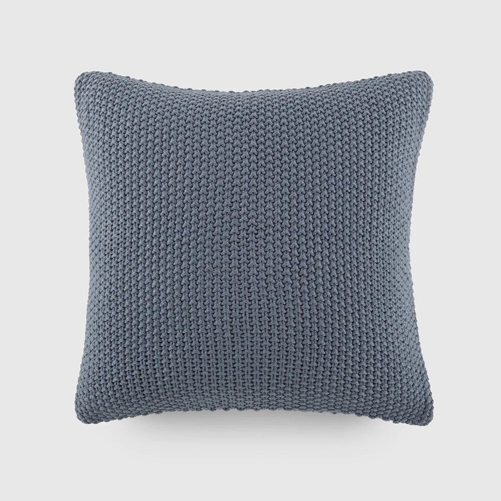 Buy Seed Stitch Knit Throw Pillow Cover and Insert | LINENS & HUTCH | Linens and Hutch