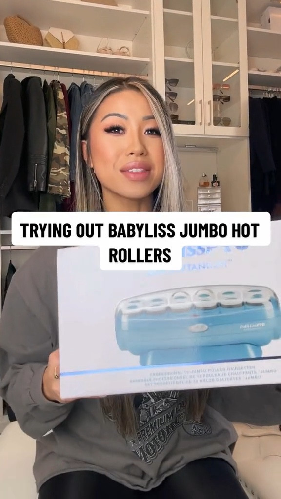 My go to rollers!!!! They will work for any length but it’s my favorite for longer hair cause it holds so much hair in each roller! You can play around with doing the last roller at the bang either towards or away from the face :) 

Place on dry hair and then let cool 100% before removing. Hairspray after hair is set where you want it and you’re set!

Highly recommend these 😍

#LTKBeauty #LTKgrwm #LTKFindsUnder100