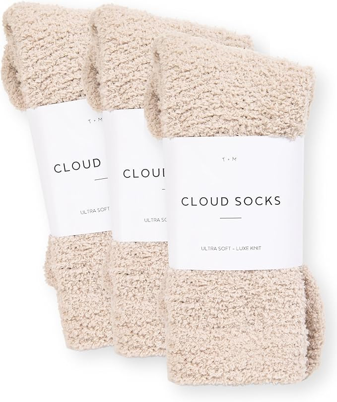 Unboxme Gifts Warm & Cozy Ultra-Luxe Cloud Sock for Women & Men - Super Soft Luxurious Fabric Sle... | Amazon (US)
