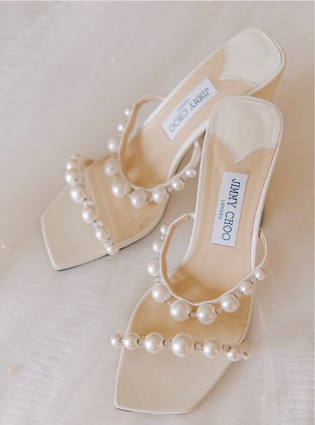pearl wedding shoes - on sale! 

#LTKshoecrush #LTKsalealert #LTKwedding