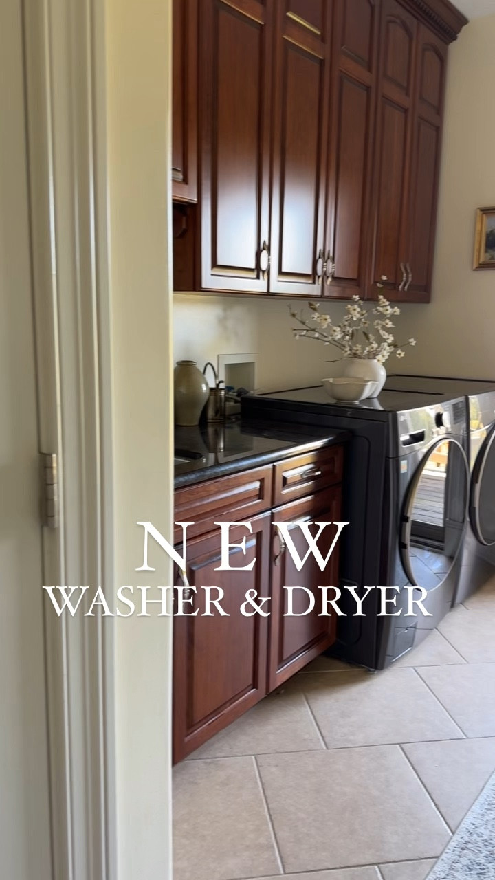 Our new LG smart washer & dryer! Super excited for this upgrade. I did a lot of research before committing to these. 



#LTKHome #LTKVideo #LTKSaleAlert