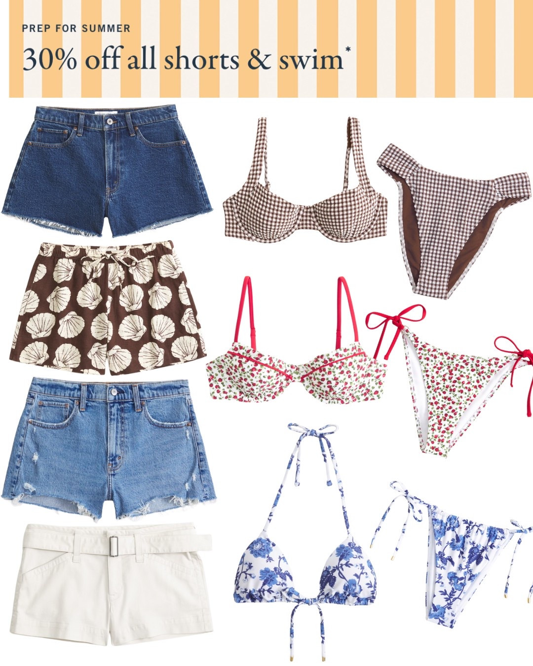 30% off shorts and swim at Abercrombie | stack code SUITEAF for 15% extra off 

#LTKStyleTip #LTKSaleAlert #LTKFindsUnder50