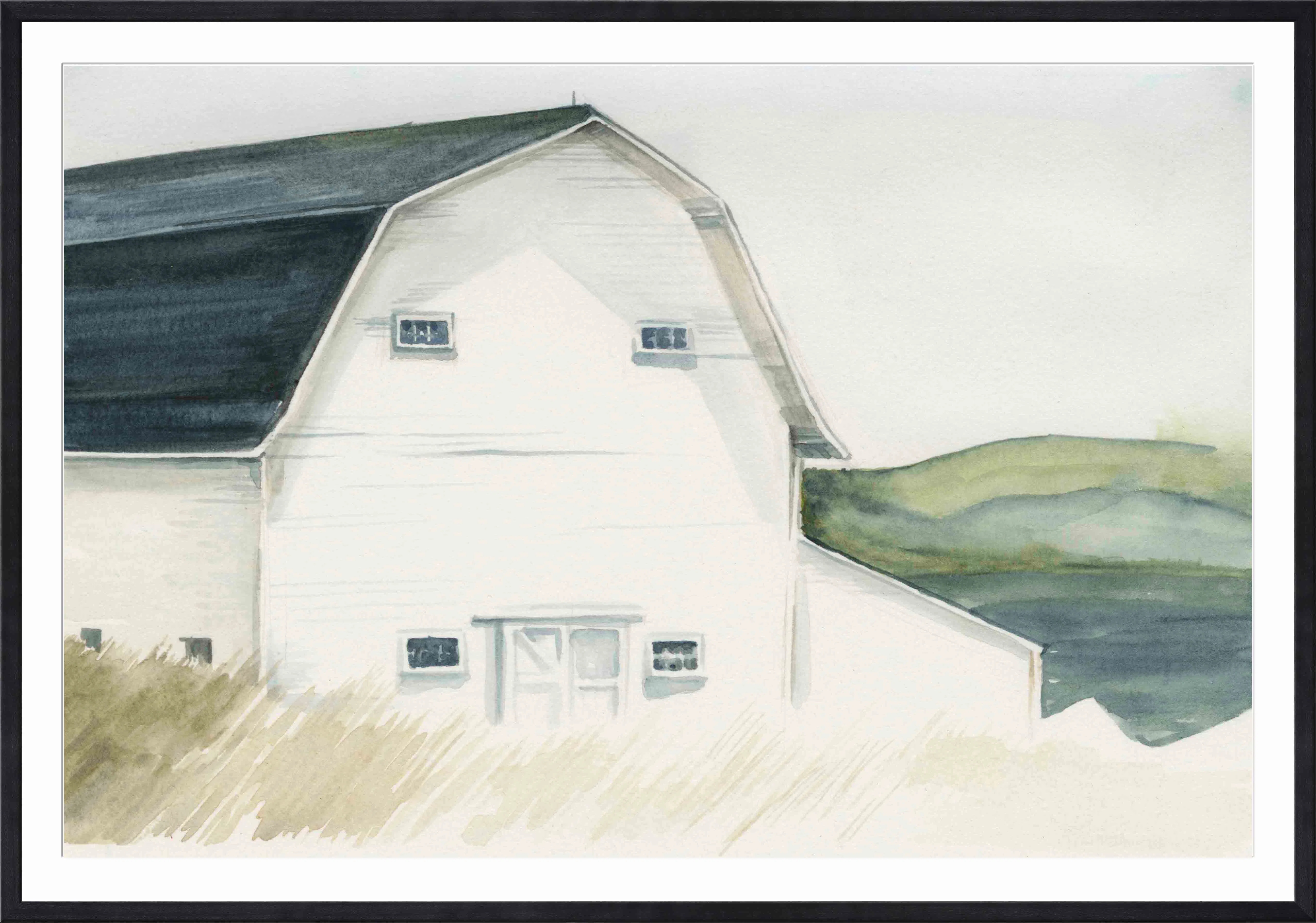 August Grove® Barn IV by Jennifer Paxton Parker - Picture Frame Painting | Wayfair | Wayfair North America