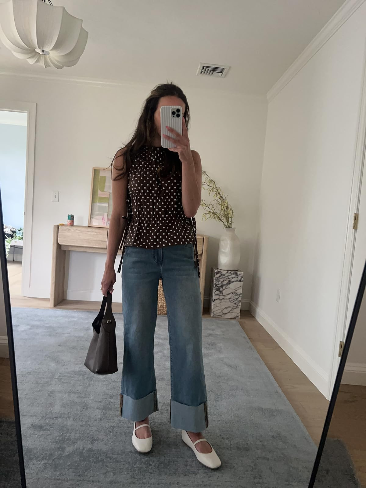 Early Fall date night outfit! wearing S in the top 

 