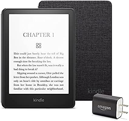 Amazon.com: Kindle Paperwhite Essentials Bundle including Kindle Paperwhite - Wifi, Ad-supported,... | Amazon (US)