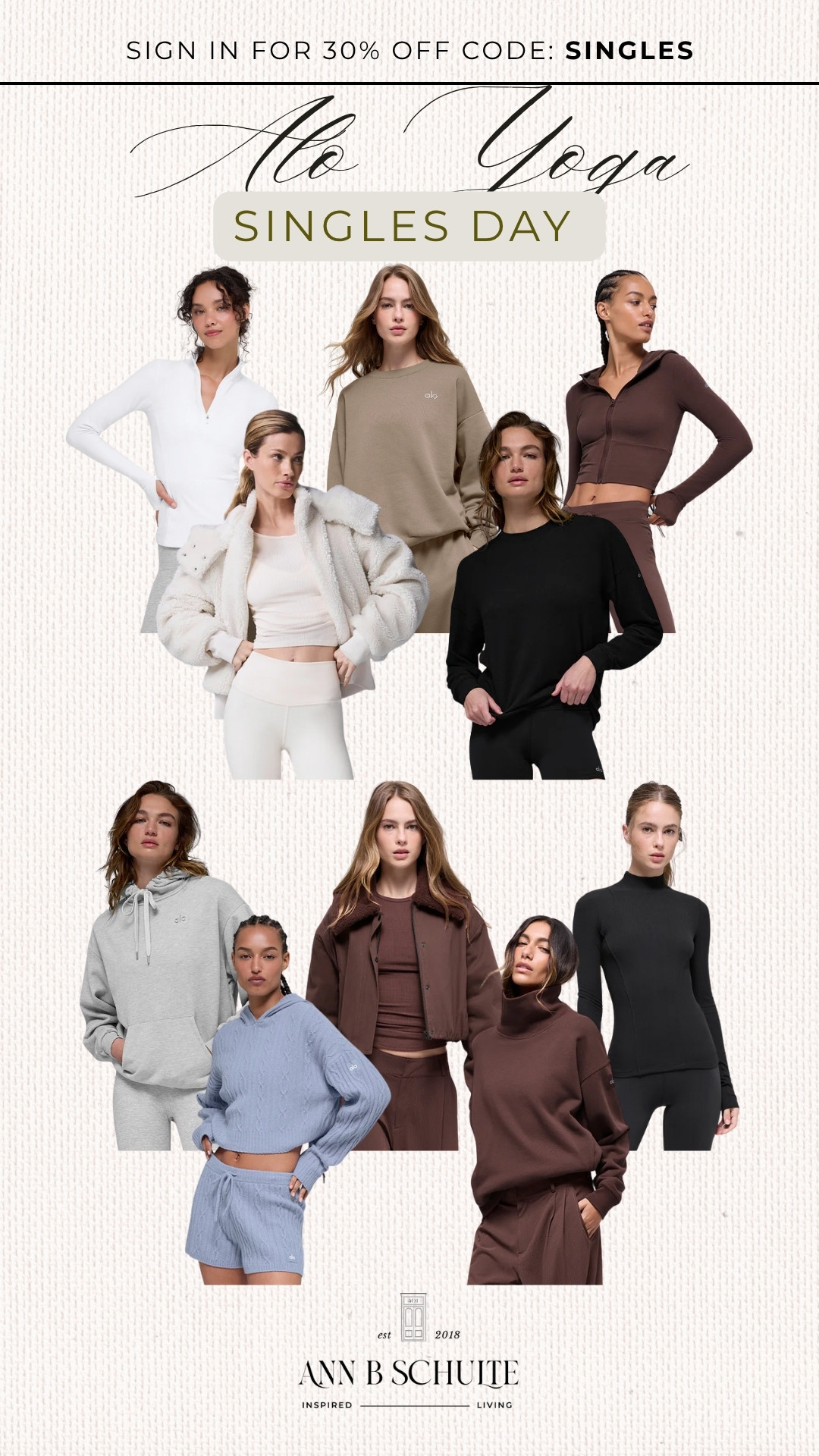 Alo Yoga’s Singles Day just made self-care even better. Sign in and snag 30% off sitewide with code SINGLES 🖤🧘‍♀️✨ #AloYoga #SinglesDay #LTKSale #AthleisureStyle #OOTD #LTKFinds #ComfyChic #WellnessStyle #Activewear #TrendyLooks 

 #LTKSaleAlert #LTKStyleTip