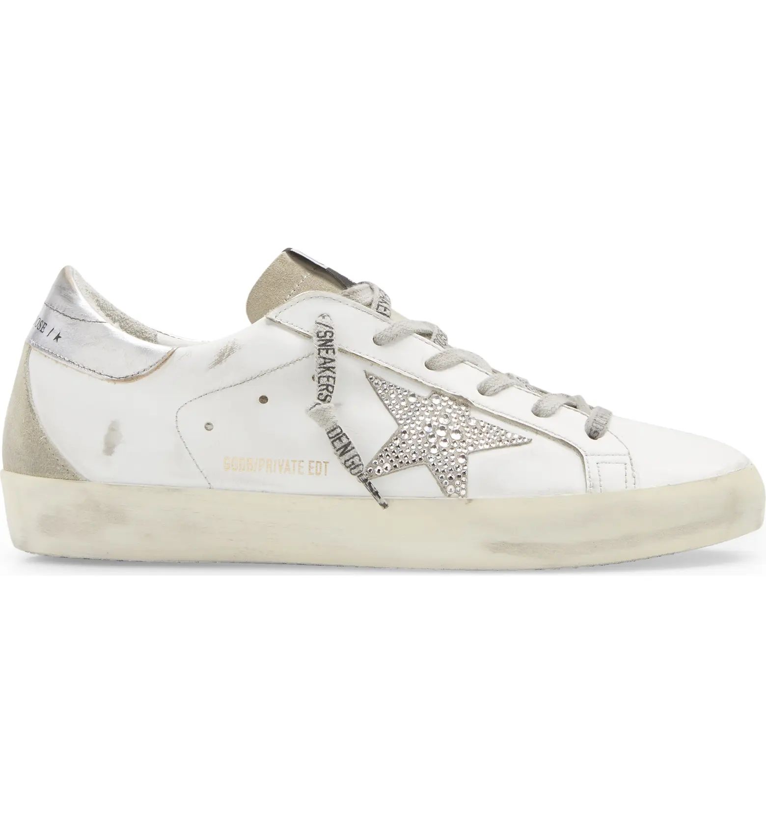 Super-Star Crystal Embellished Sneaker (Women) | Nordstrom