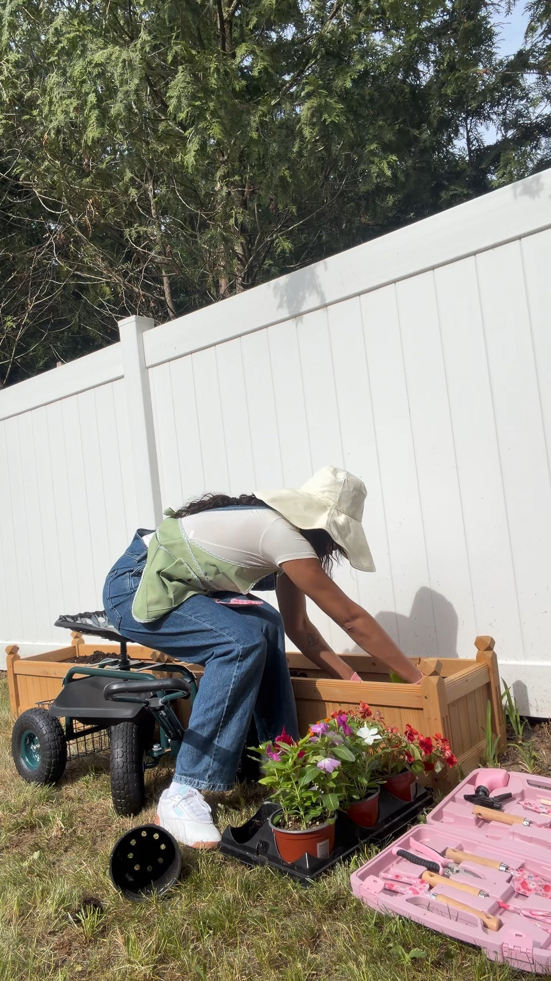 gardening this summer! @Wayfair #wishyouwerehere, #outdoor #Wayfair #Ad #WayfairPartner