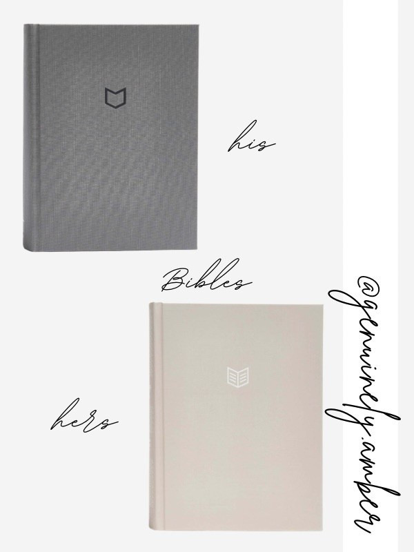 In case you’re looking to explore the Bible in the new year, here are ours. I highly recommend The Bible Recap also! 

#LTKmorningroutine #LTKGiftGuide #LTKFindsUnder50