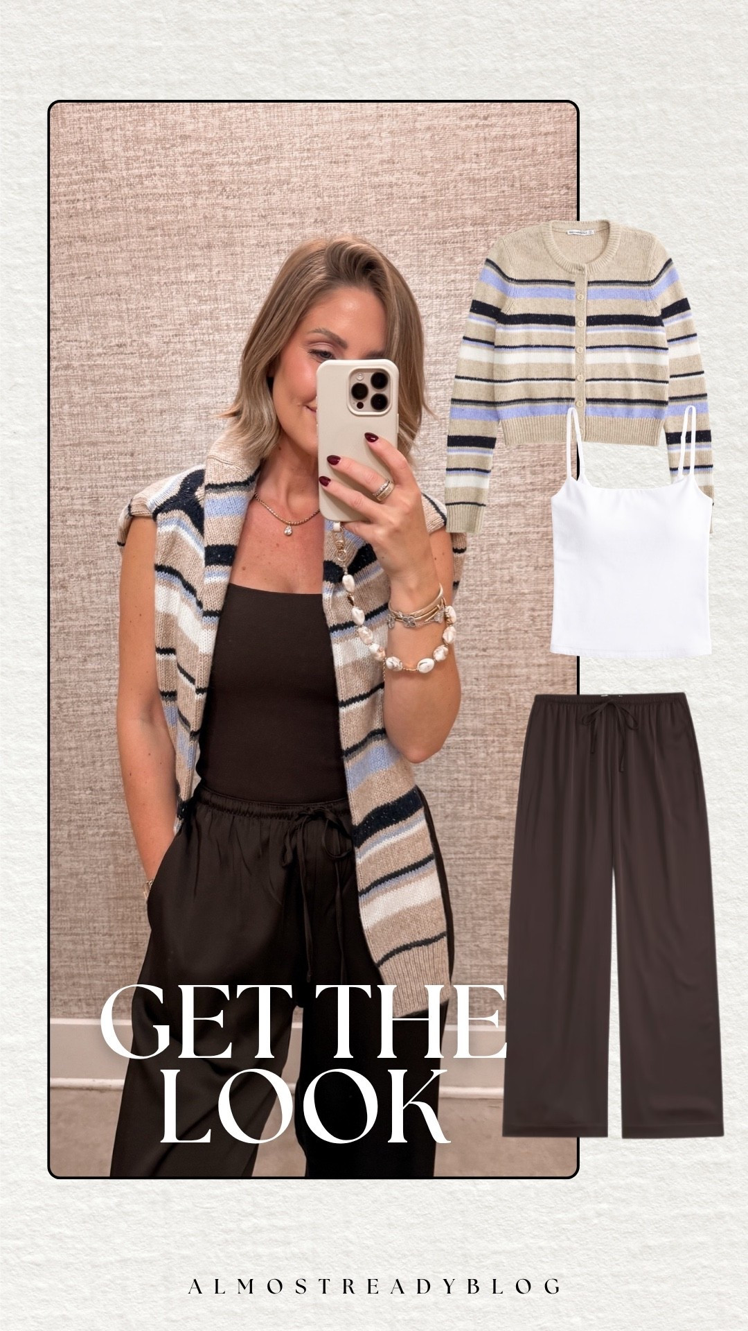 XS bra free tank / I got a Small in the cardigan / XS regular pants

fall outfits, fall fashion haul, satin pants, abercrombie, Amanda west, almost_readyblog

#LTKootd #LTKPetite