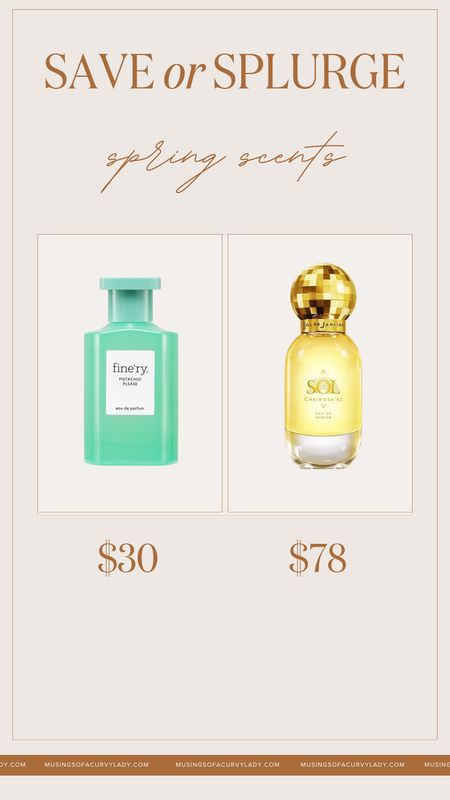 Two of my absolute fav scents this spring! Would you save or splurge?✨

fragrances, perfume, parfum, pistachio please, sol de janero, spring scents, summer fragrance, trending, beauty

#LTKSeasonal #LTKbeauty #LTKfindsunder100