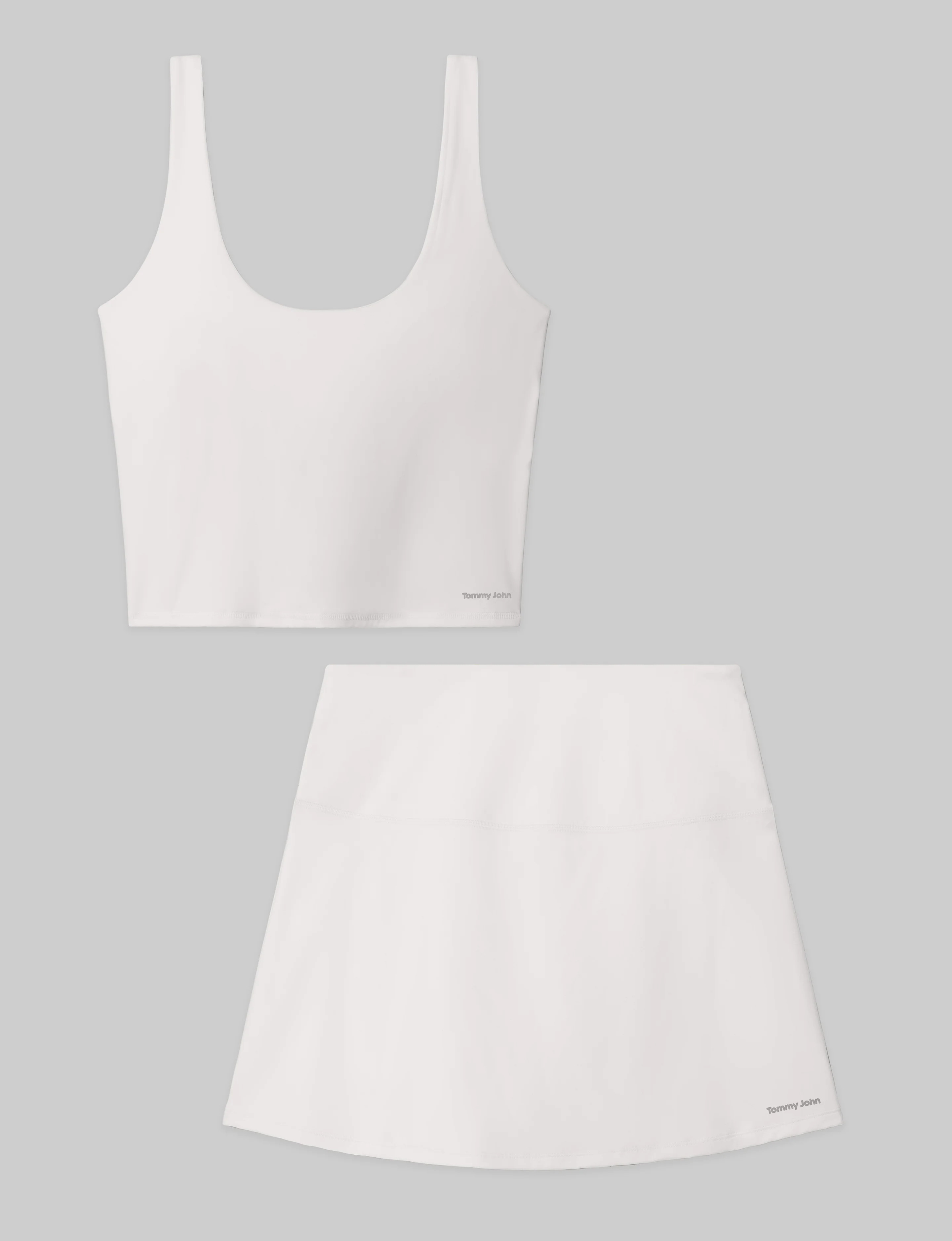 Women's 360 Movement Crop Tank & Tennis Skirt Set | Tommy John