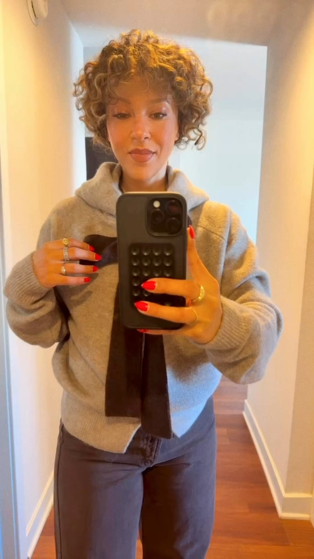 Love this bow sweater! #cozy #cute 

#LTKHoliday