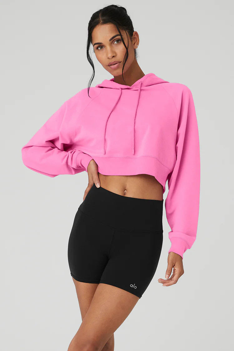 Cropped Double Take Hoodie | Alo Yoga (US)