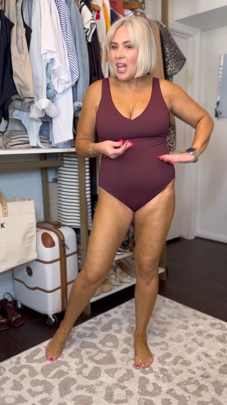 SPANX swimsuit new arrivals. I’m sharing the new color Murberry. 
My code WANDAXSPANX saves 10% 

Code WANDA saves 15% for my swimsuit coverup  


#LTKMidsize #LTKOver40 #LTKSwim