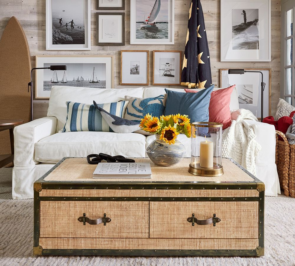 Ludlow Rectangular Coffee Table (48") | Pottery Barn (US)