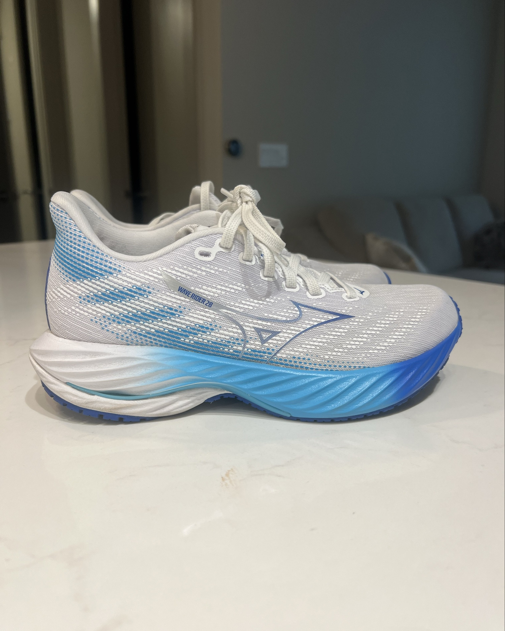 Running shoe. Mizzuno wave rider 

#LTKActive