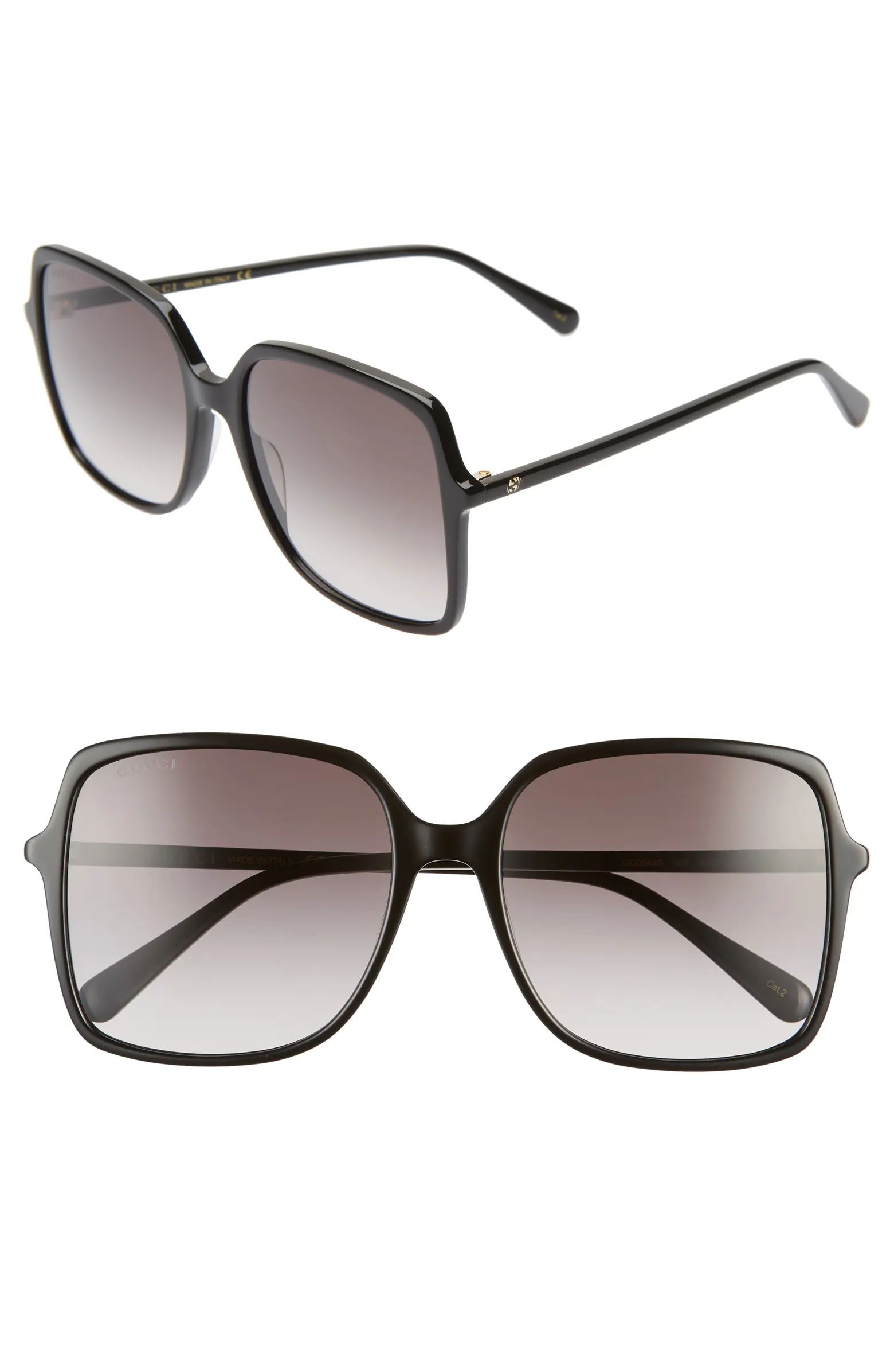 57mm Square Sunglasses | Nordstrom