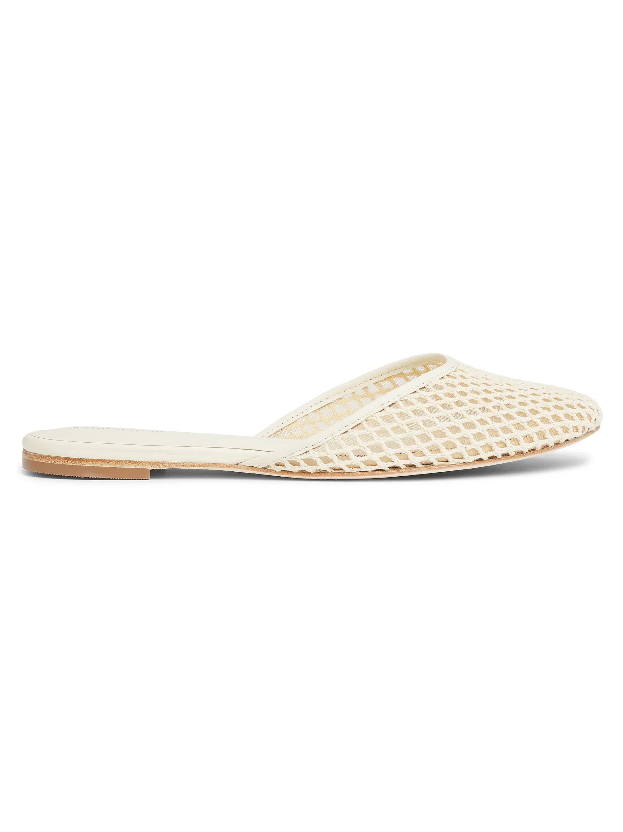 Melly Crochet Flat Mules | Saks Fifth Avenue