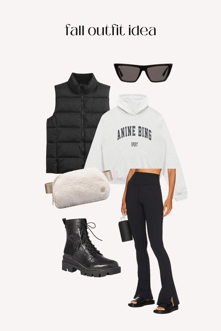 Fall outfit idea | puffer vest | boots 

#LTKstyletip #LTKunder100 #LTKshoecrush