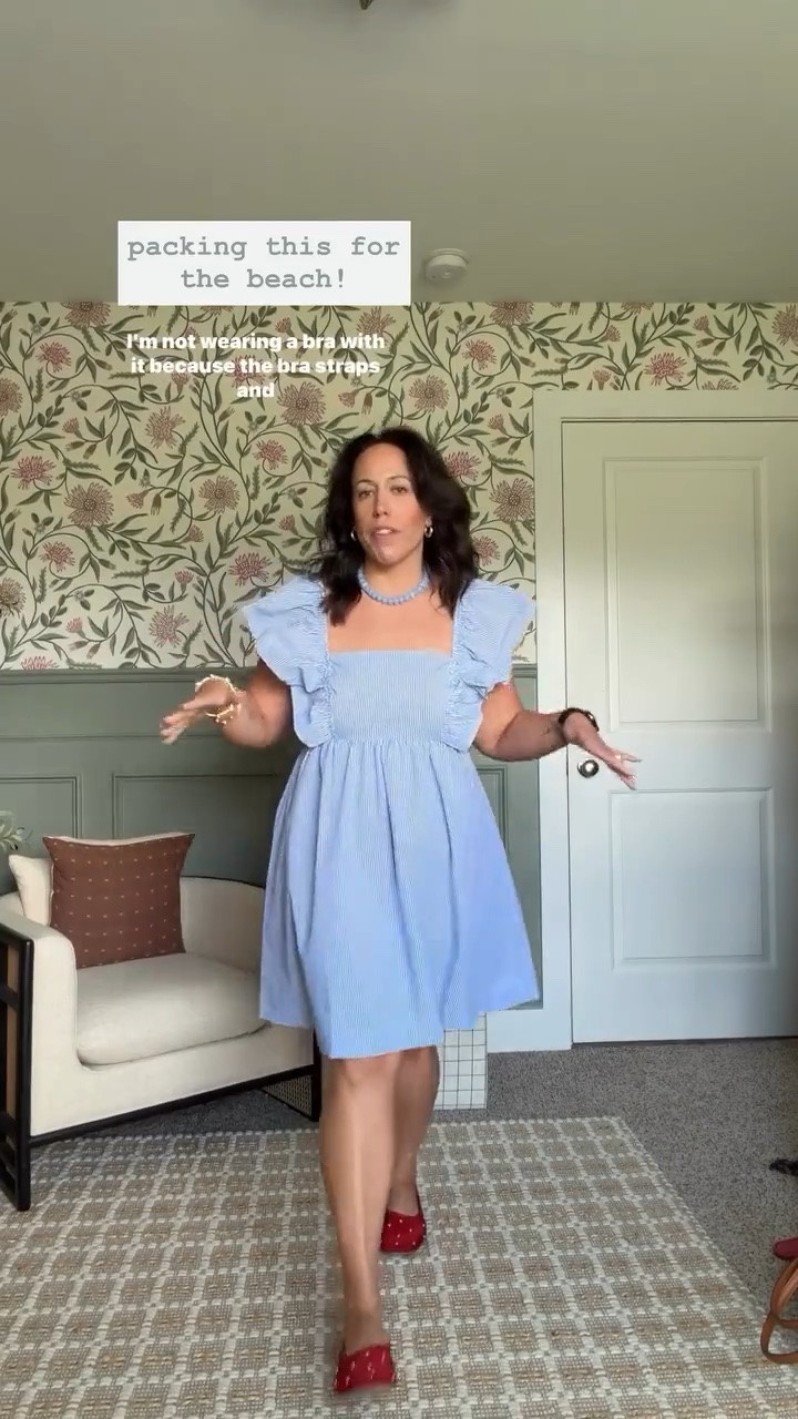 packing this for the beach!! The perfect summer dress from Walmart! 🩵☀️

#LTKMidsize #LTKSeasonal #LTKootd