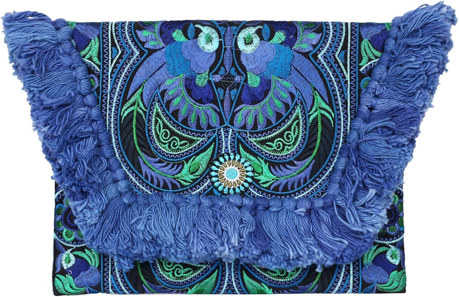 Changnoi Embroidered Hmong Tribes iPad Cases/iPad Cover with Tassels | Amazon (US)