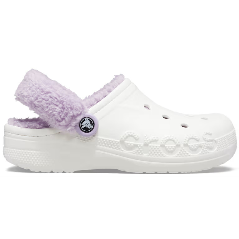 Baya Lined Fuzz-Strap Clog | Crocs (US)