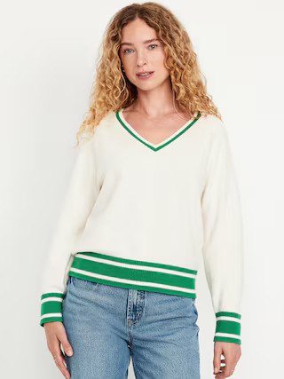 SoSoft Loose V-Neck Sweater | Old Navy (US)