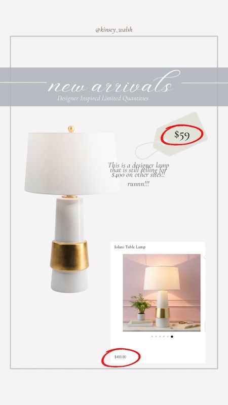 Designer lamp found at major sale!! Marble base lamp designer décor affordable lighting affordable decor 

#LTKhome #LTKsalealert #LTKfindsunder100