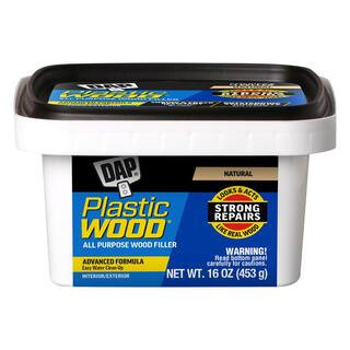 Plastic Wood 16 oz. Natural Latex Wood Filler (8-Pack) | The Home Depot