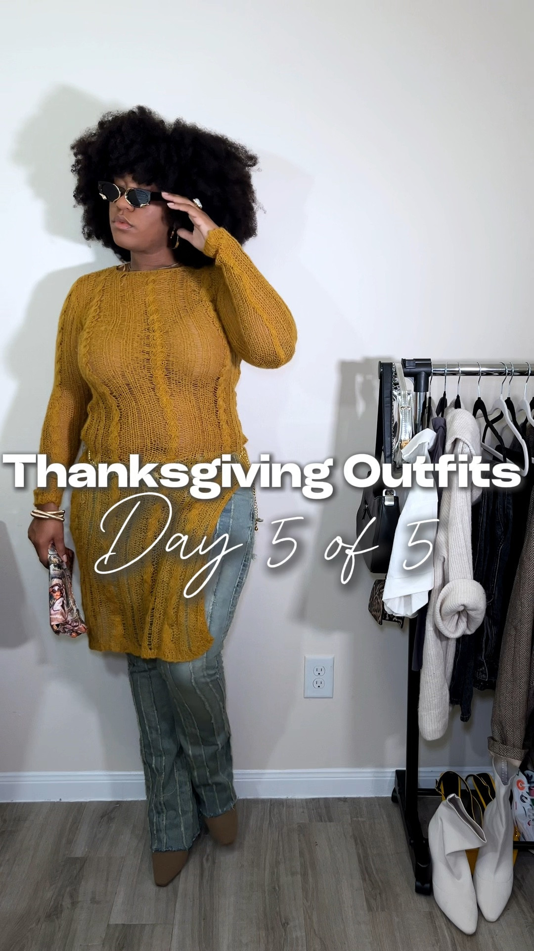 Final thanksgiving outfit. All items currently sold out but I tagged alternatives to create the same look 

#LTKSeasonal #LTKMidsize #LTKHoliday