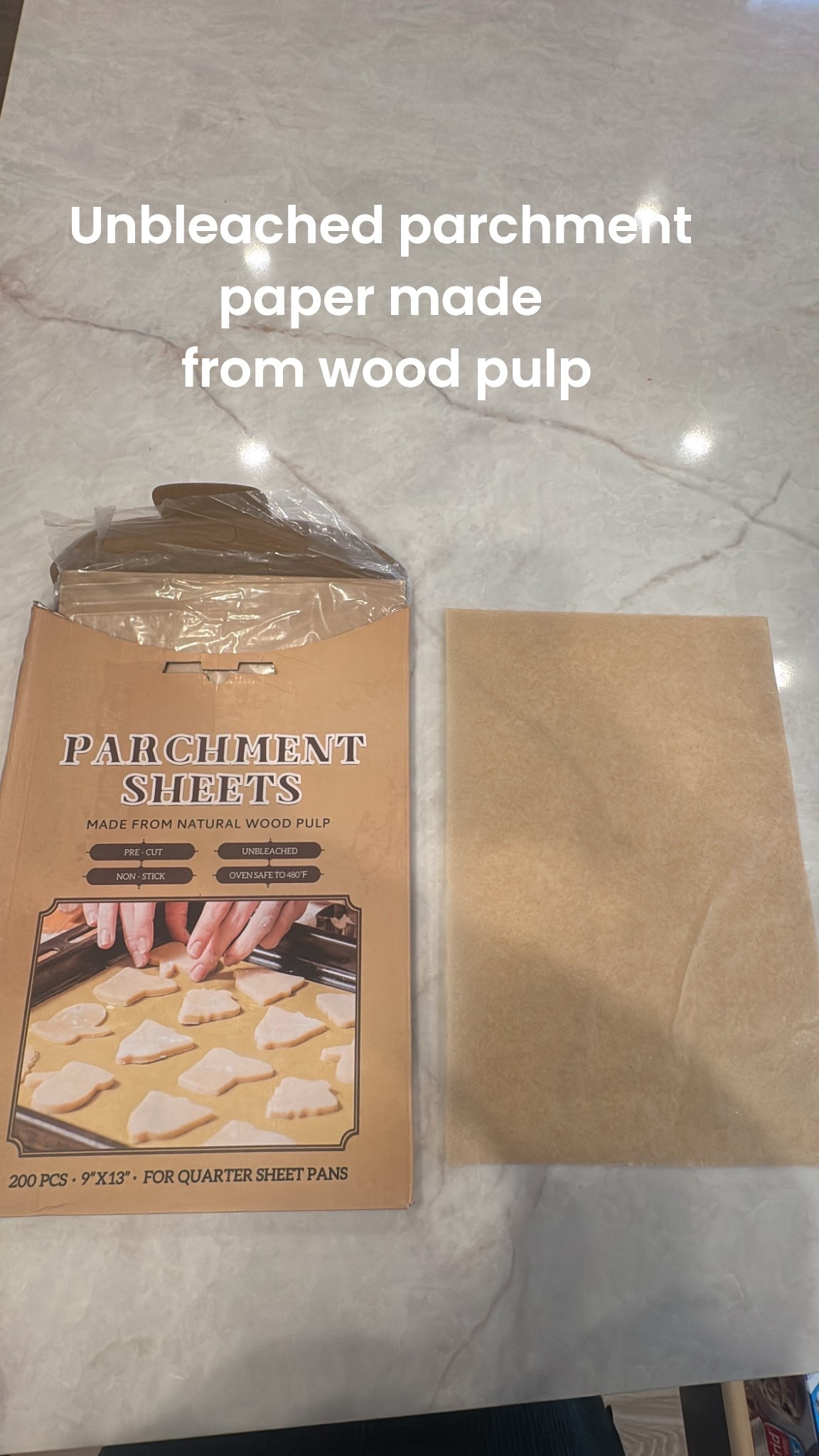 Healthy fine! Unbleached pre-cut parchment paper made from wood pulp comes in two sizes

#LTKselfcare #LTKmomlife #LTKHome