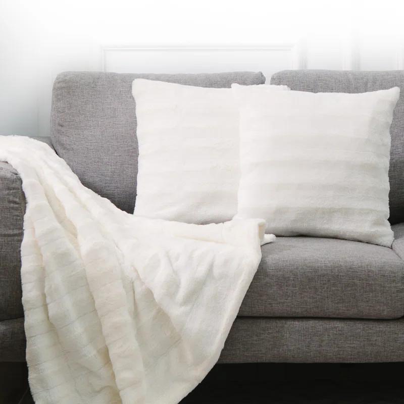 Faux Fur Throw Pillow | Wayfair North America