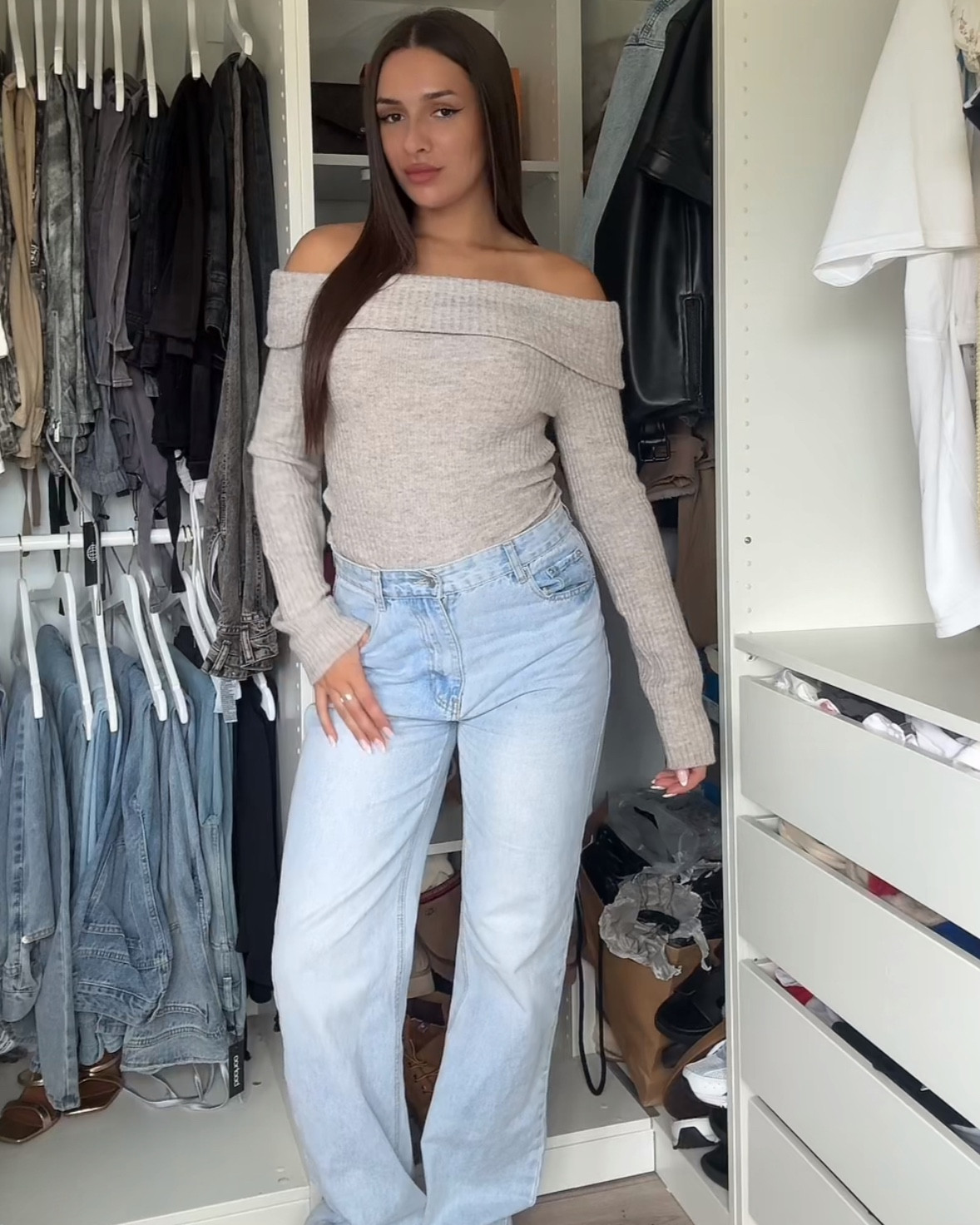 H&M off the shoulder knits for A/W 🍂 